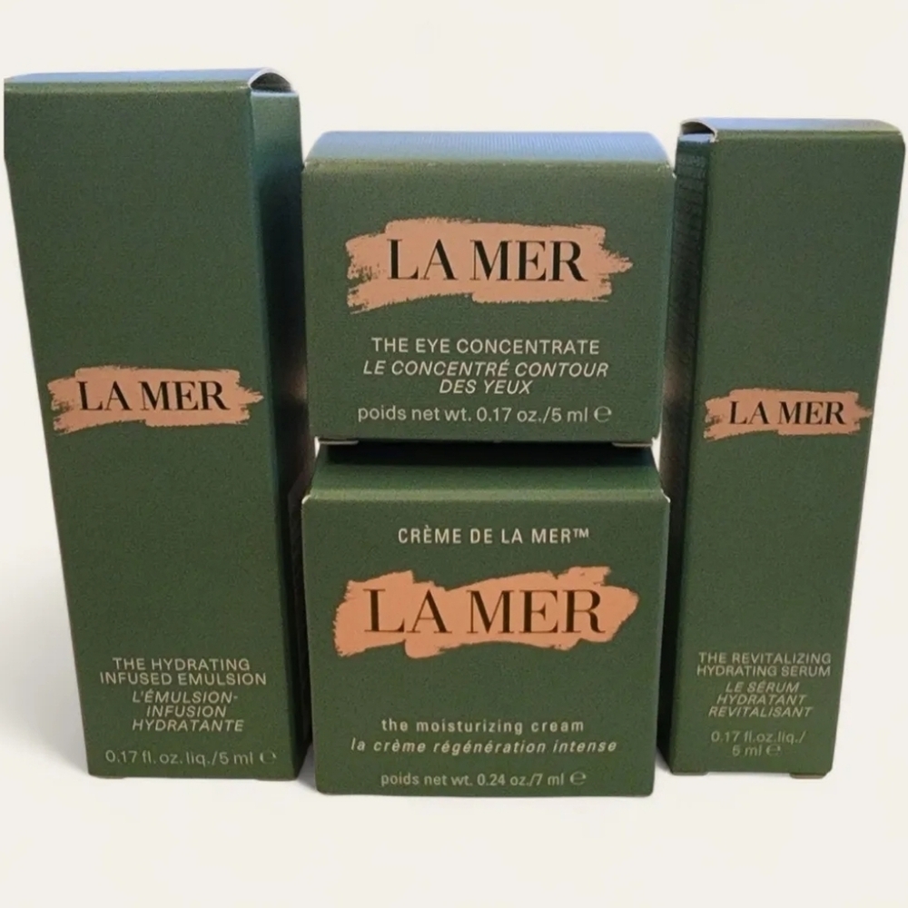 La MER Deluxe Sample Kit $203 Travel Size